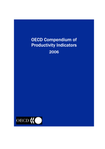 OECD Compendium of Productivity Indicators 2006