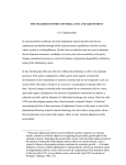 THE MACROECONOMICS OF IMBALANCE AND ADJUSTMENT C.P. Chandrasekhar