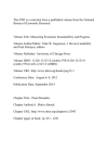 This PDF is a selection from a published volume from... Bureau of Economic Research Volume Title: Measuring Economic Sustainability and Progress