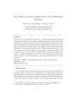 Size, Trend, and Policy Implications of the Underground Economy Renzo Orsi