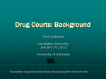 Drugs Courts - The Different Faces of Substance Abuse