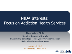 services - UCLA Integrated Substance Abuse Programs