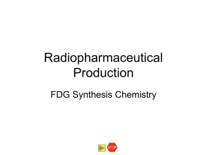 FDG Synthesis