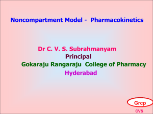 Noncompartment Model