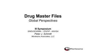 Drug Master Files