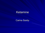 ketamine - Yorkshire and the Humber Deanery