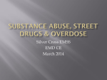 street drugs, poisoning & overdose