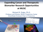 BIOMARKERS!!! - Hollings Cancer Center