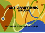 ANTI-ARRHYTHMIC DRUGS