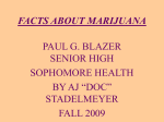 Marijuana Power Point - Ashland Independent Schools