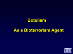 Clostridium botulinum - Minnesota Department of Health