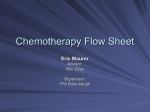 Chemotherapy Flow Sheet - University of Evansville