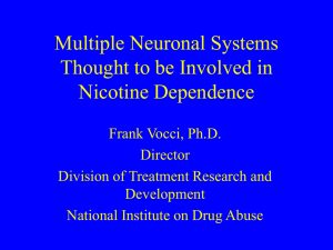 Medications Development for Nicotine Dependence