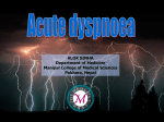 ACUTE DYSPNOEA - The Medical Post