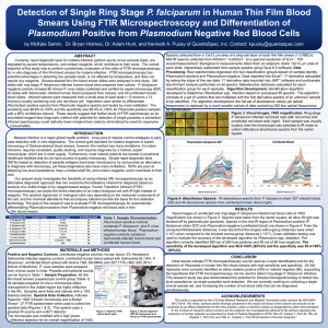 Detection of Single Ring Stage P. falciparum in Human Thin