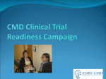 CMD Clinical Trial Readiness Campaign