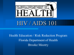 HIV/AIDS 101 - Welcome to the Health Science Program
