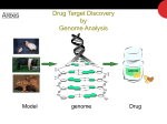 Drug Target Discovery by Genome Analysis