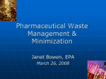 Managing Pharmaceutical Waste Stanford Hospital & Clinics