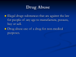 Drug Abuse - District 158