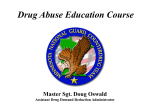 Drug Abuse Education Course