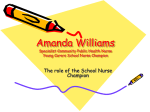 Amanda Williams Specialist Community Public Health Nurse