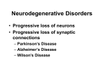 Neurodegenerative Disorders - London Metropolitan University