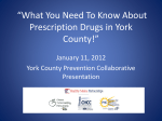 “What You Need To Know About Prescription Drugs in York County!”