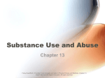 Substances Use and Abuse