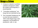 Drugs & Crime