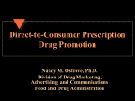 Regulating Consumer-Directed Rx Drug Promotion