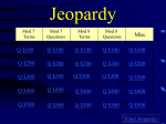 Jeopardy