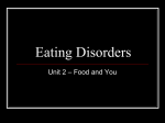 Activity #26 Eating Disorders PPT 3