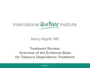 quitting smoking - International Quitline Institute