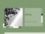 Ethics February 23rd