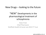 New drugs on the horizon, Peter Pratt (MS