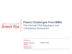 Patent Challenges Post-MMA
