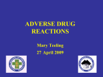 Dr. Mary Teeling Dept. of Pharmacology & Therapeutics / Centre for