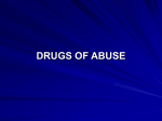 drug of abuse