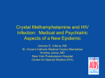 Crystal Methamphetamine and HIV Infection