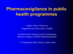 Pharmacovigilance - World Health Organization