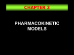 chapter 3 pharmacokinetic models