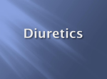 6- Diuretics