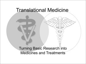 Translational Medicine - PEER