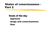 States of consciousness
