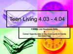 Teen Living 4.03