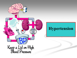 Hypertension ( PHL 461 NEW)