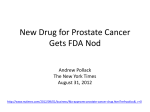 Vujic_New Drug for Prostate Cancer Gets FDA