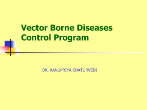 Vector Borne Diseases Control Program