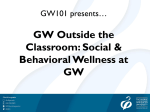 Outside the Classroom Social and Behavioral Wellness
